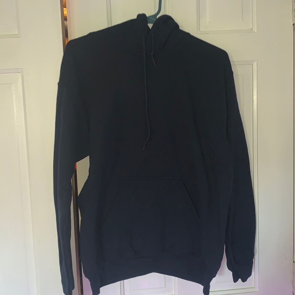 Gildan navy blue hoodie